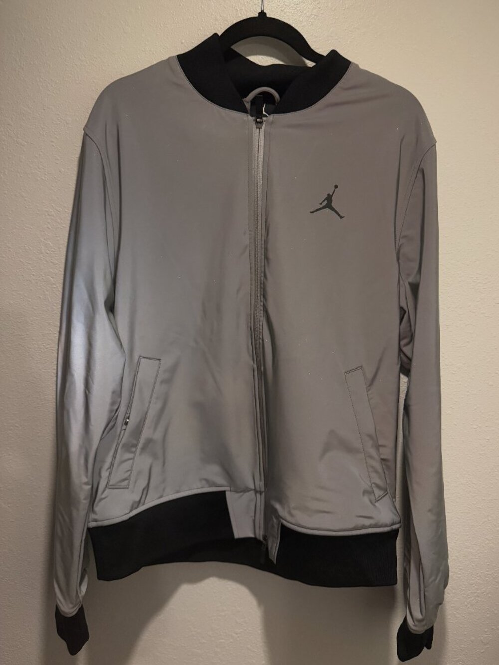 Nike Air Jordan Reflective Bomber Jacket - Men's Large - New With Tags